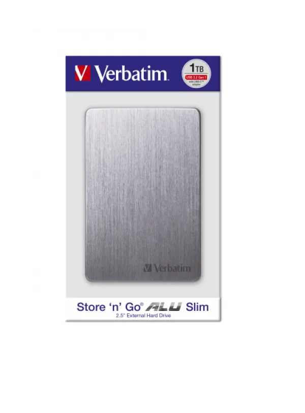 HDD E2.5" Verbatim 1TB USB 3.2 Store'n'Go 53662, Space grey Slika 4