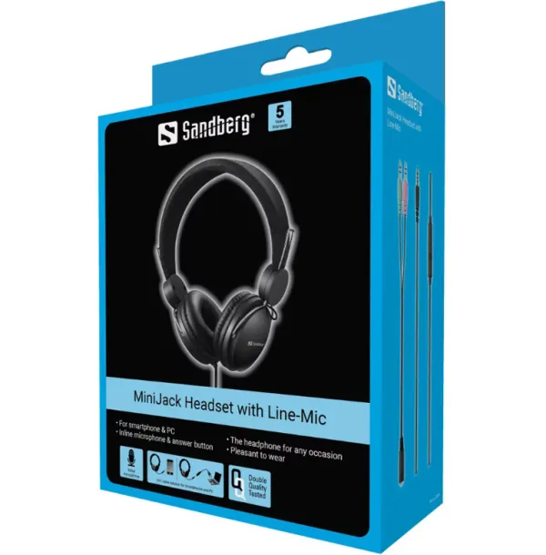 Slušalice sa mirkofonom Sandberg MiniJack 3.5 126-34 Slika 6
