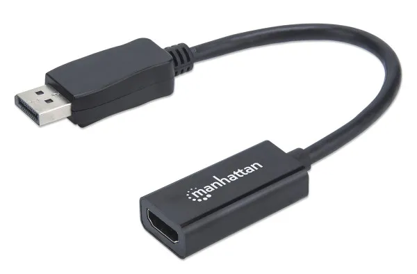 Adapter Manhattan 151634 DisplayPort/M - HDMI/F 1080p Crni Slika 1