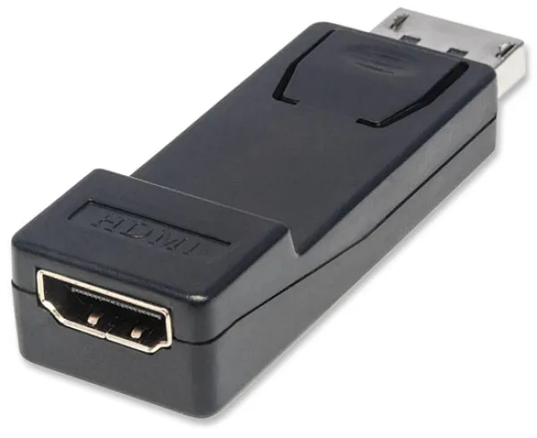 Adapter Manhattan 151993 DisplayPort/M - HDMI/F dongle 1080p Crni Slika 3