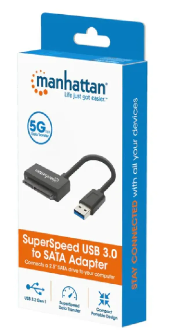 USB adapter Manhattan 130424 USB 3.0 - SATA - Image 4