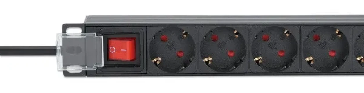 PDU kabl Intellinet 715133 19"/1U sa 9 utilnica/prekidač/2m Slika 2