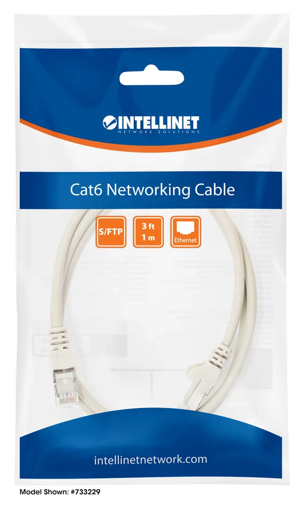 Intellinet LAN SFTP kabl intellinet 739849 Cat6 CU/Sivi/1,5m Slika 2