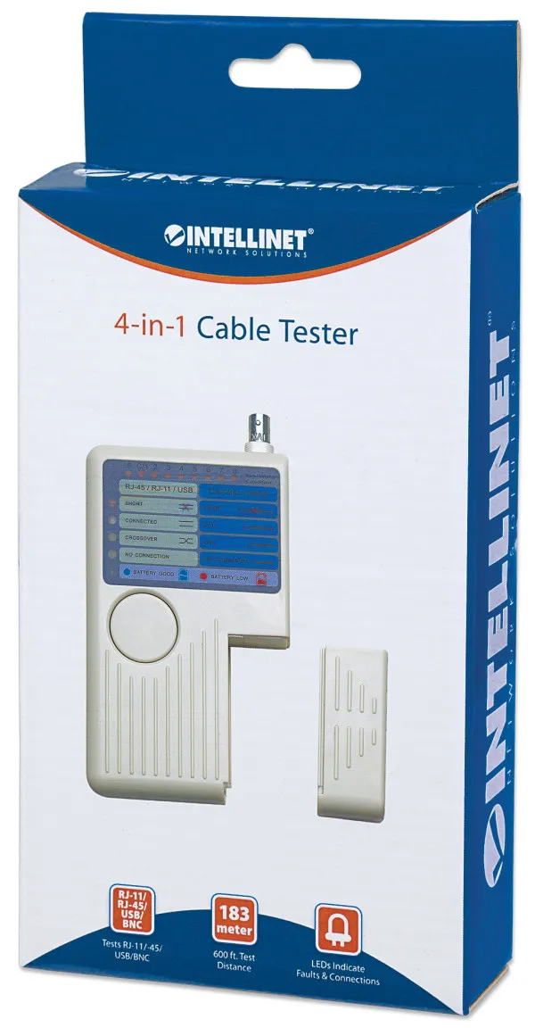 Tester mrežni Intellinet 351911 RJ45/RJ11/USB/BNC Slika 2