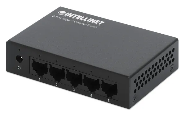 LAN switch Intellinet 530378 10/100/1000 5port/metalni Slika 1