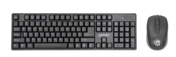 Tastatura+miš Wireless Manhattan 178990 YU, black Slika 1