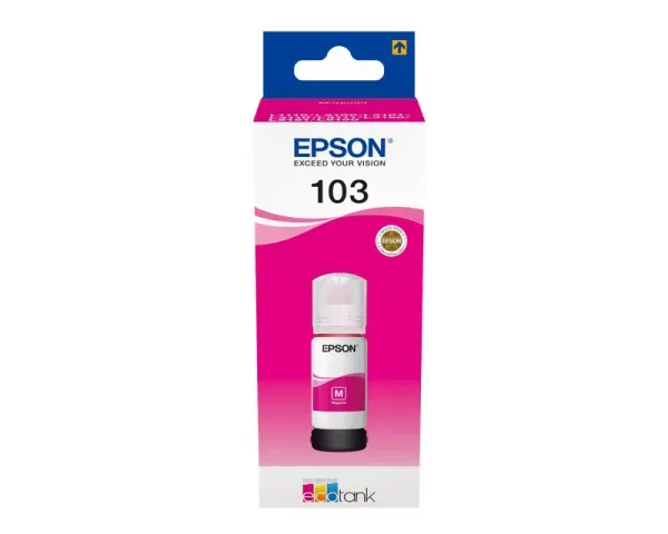 EPSON Mastilo Epson 103 magenta L1110/L1210/L1250/L3210/L3110L3150/L3250/L3251 65ml Slika 1