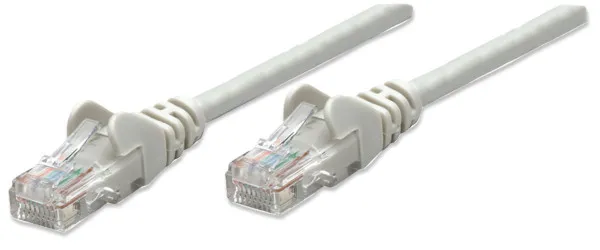 Intellinet LAN UTP kabl intellinet 318976 Cat5e CCA/Sivi/2m Slika 1