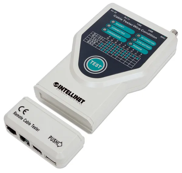 Tester mrežni Intellinet 780094 RJ45/RJ11/USB/BNC Slika 1