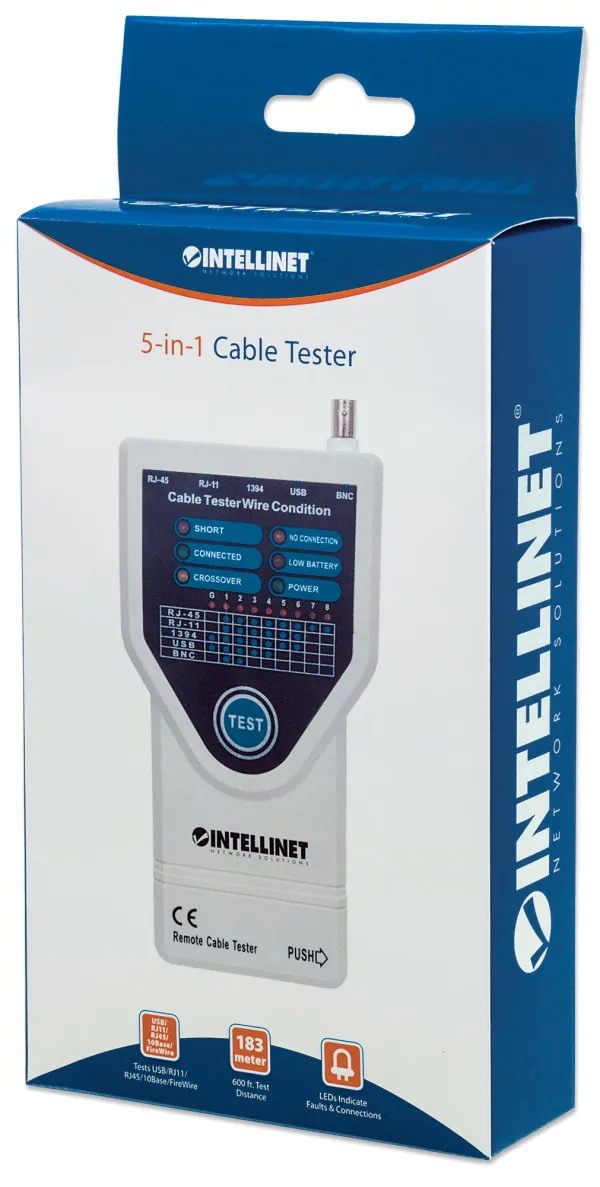 Tester mrežni Intellinet 780094 RJ45/RJ11/USB/BNC Slika 5