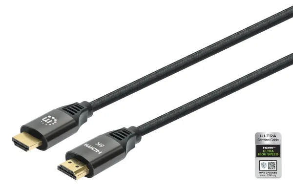 Kabl Manhattan 355957 HDMI M/M 8K/60Hz/48G/3m Slika 1