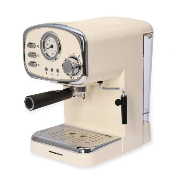 Heinner Espresso aparat HEINNER Retro HEM-1100CR 15bar/1,25l - Image 1