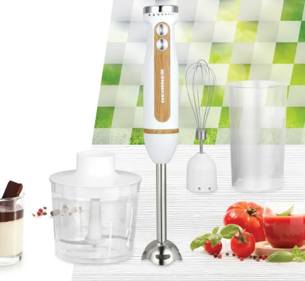 Heinner Ručni blender HEINNER HB-DC600WH 500ml/700ml/600W/beli Slika 2