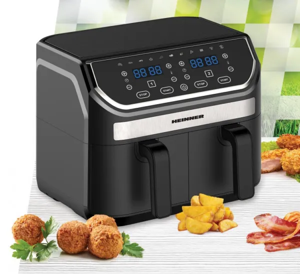 Heinner Friteza Air Fryer HEINNER HAF-KDB1700BK 1700W/8.5l/crna Slika 3