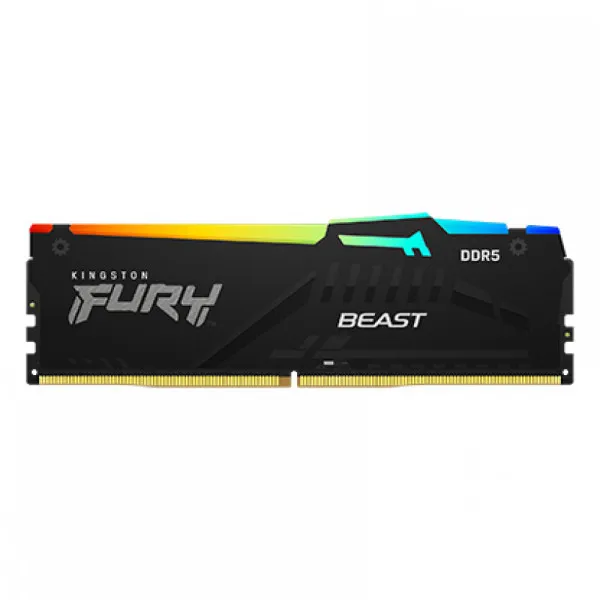 Nedefinisan RAM DDR5 16GB 5600MHz Kingston Fury  Beast RGB KF556C40BBA-16 Slika 1