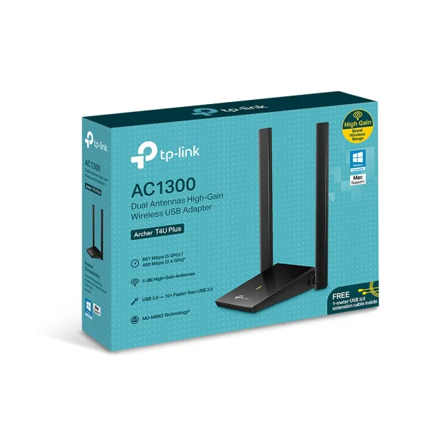 LAN MK TP-Link Archer T4U Plus wireless AC1300 dual band Slika 7
