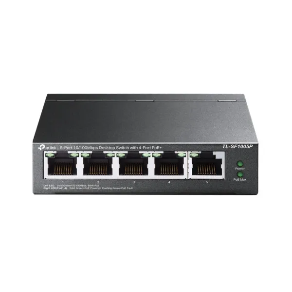 TP-Link LAN Switch TP-LINK TL-SF1005P PoE 5-port 10/100 Slika 1