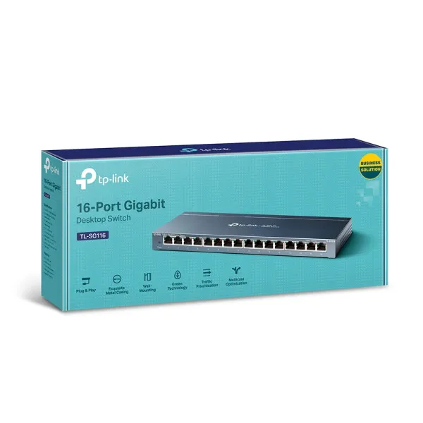 LAN Switch TP-Link TL-SG116 10/100/1000 16port Slika 2