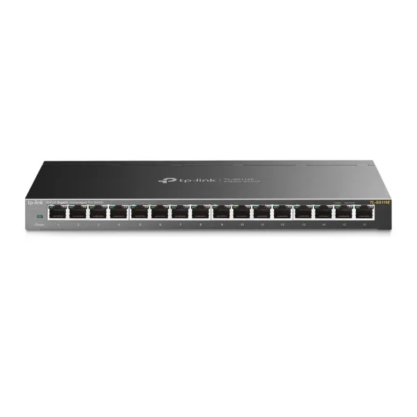 LAN Smart Switch TP-Link TL-SG116E 10/100/1000 16port L2 - Image 3