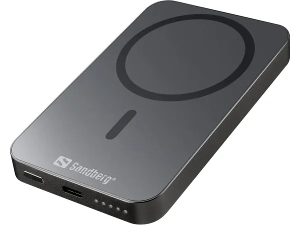 Powerbank Sandberg Mag 420-96 5000mAh Wireless ALU Slika 1