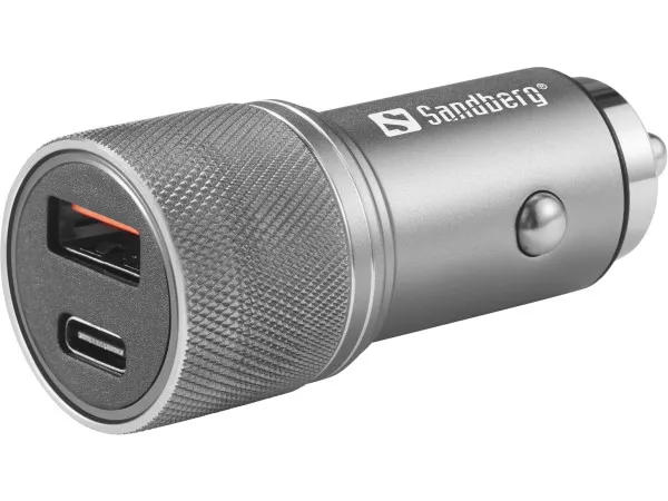 USB auto punjač Sandberg USB/USB-C 48W 441-50 Slika 1