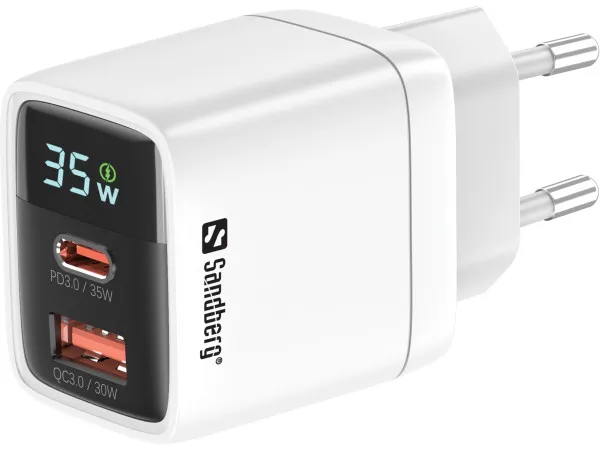 Kućni punjač Sandberg 2u1 441-52 1xUSB/1xUSB-C 35W Slika 1