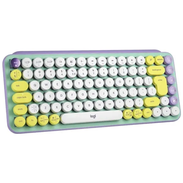 Tastatura Logitech Pop Keys Daydream bela/ljubičasta US 920-010736 Slika 4