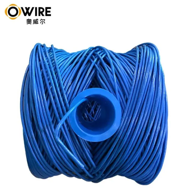 Owire LAN FTP kabl OWIRE Cat6 Solid/CCA/0,56mm/Plavi/305m Slika 3