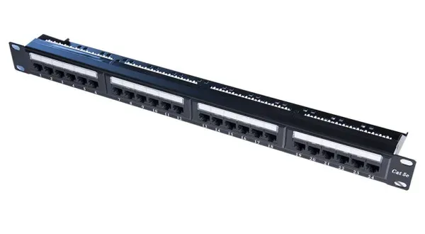 Owire Patch panel OWIRE 19"/1U Cat6/24 port Slika 1