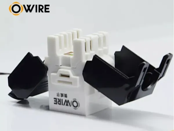 Owire Modul RJ45 OWIRE Cat6 neoklopljeni/spaja se bez alata Slika 1