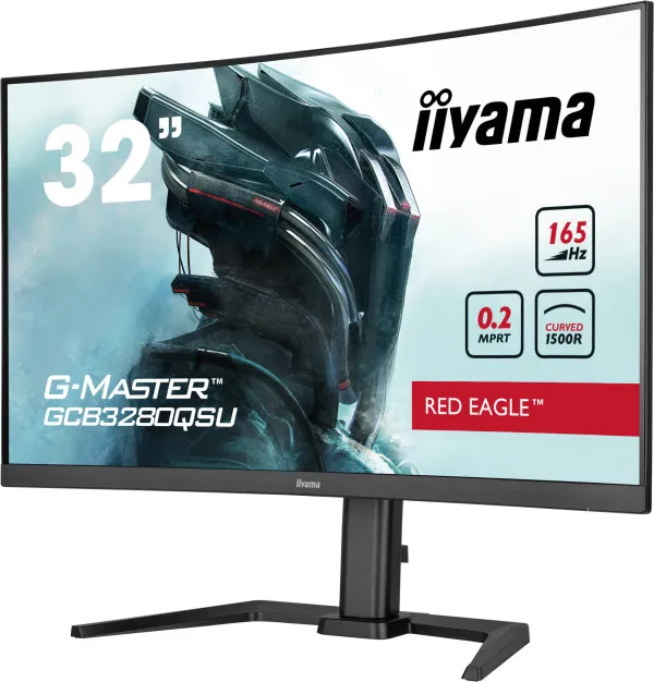 iiyama Monitor 31.5" Iiyama GCB3280QSU-B1 VA 2560x1440/144Hz/0.2ms/HDMI/DP/USB/zvučnici Slika 4