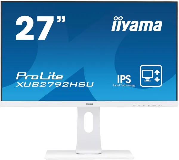 iiyama Monitor 27" Iiyama ProLite XUB2792HSU-W6 IPS 1920x1080/100Hz/0.4ms/HDMI/DP/USB Slika 1