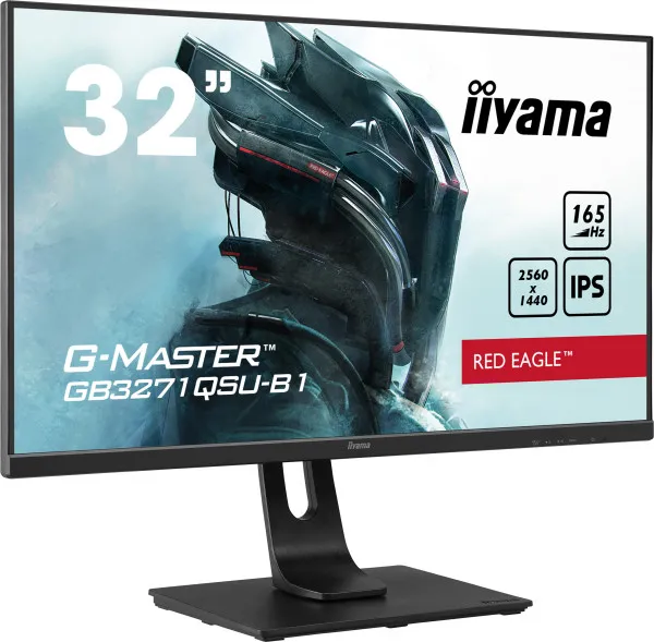 iiyama Monitor 31.5" Iiyama GB3271QSU-B1 IPS 2560x1440/165Hz/1ms/2xHDMI/2xDP/USB/zvučni Slika 5