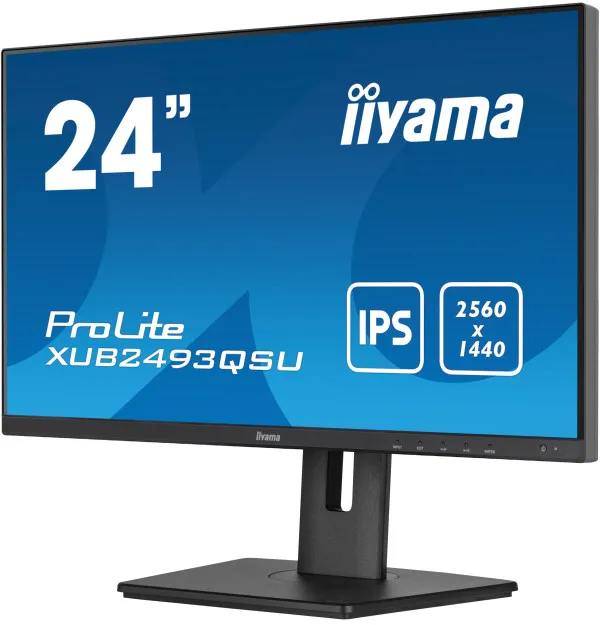 iiyama Monitor 23.8" Iiyama XUB2493QSU-B5 IPS 2560x1440/60Hz/4ms/HDMI/DP/USB/zvučnici Slika 4