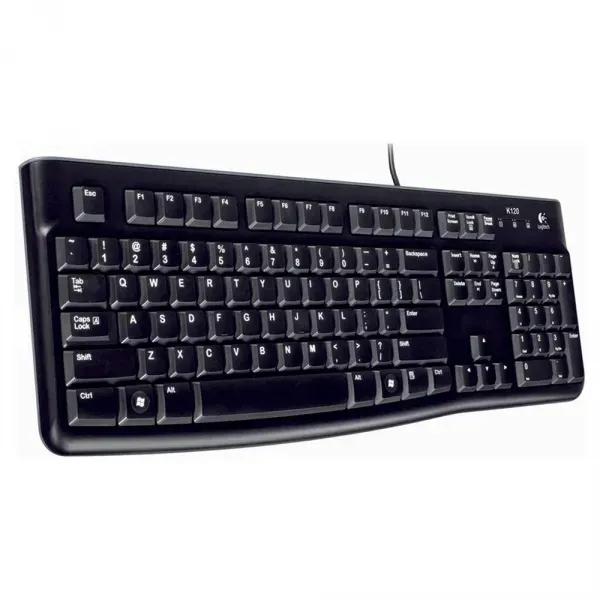 Tastatura žična Logitech K120 YU crna 920-002642 Slika 1