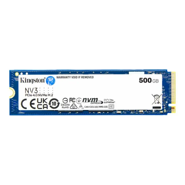 SSD M.2 NVMe Kingston NV3 500GB, Gen.4 SNV3S/500G Slika 1