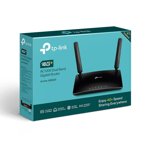 TP-Link LAN Ruter TP-LINK Archer MR600 AC1200 WiFi DualBand 4G SimSlot Slika 4