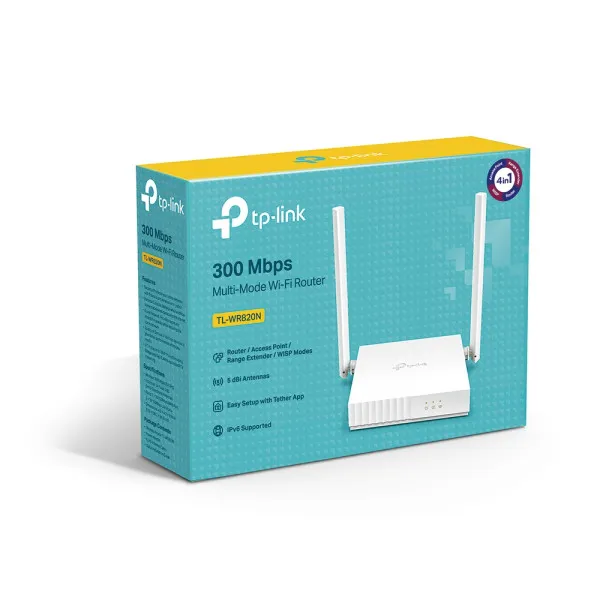 TP-Link LAN Router TP-LINK TL-WR820N WiFi/300Mb/s /1xWAN/2xLAN Slika 3