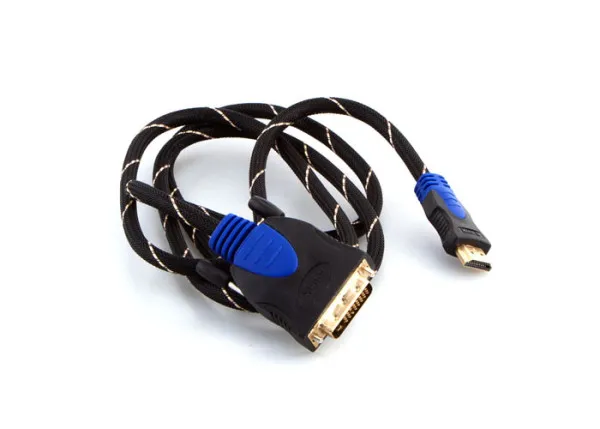 Kabl S-link SLX-310 HDMI na DVI 24 + 1M Gold 1,5m Slika 3