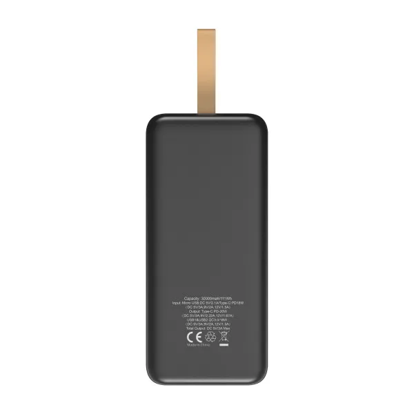 S-link Powerbank S-LINK G330 30000mAh LCD/PD20W/crni Slika 6