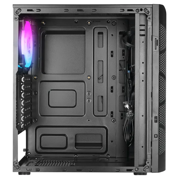 Kuciste Everest Crest V1 Mesh Tempered Glass 4x12cm Auto-RGB Slika 3