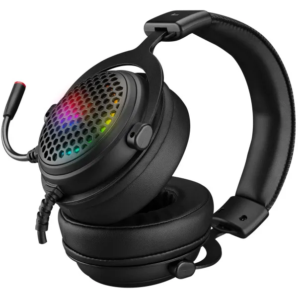 Slušalice sa mikrofonom Rampage MAJESTY 7.1 USB RGB Slika 3