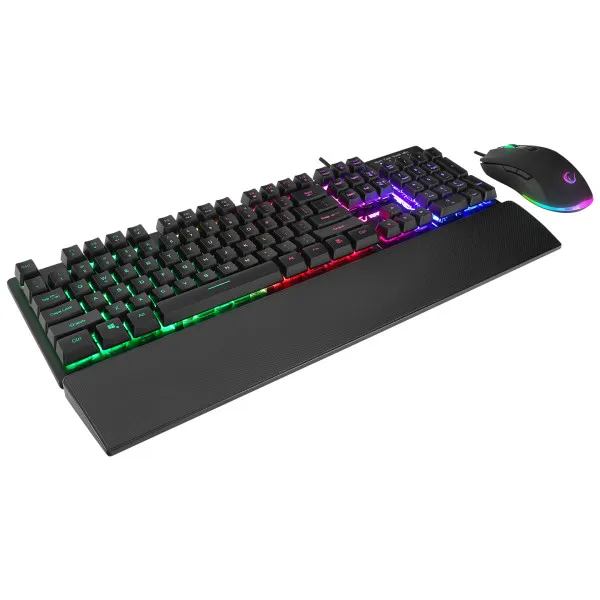 Tastatura+miš USB Rampage KM-RX7 FORTUNA US crna Slika 6