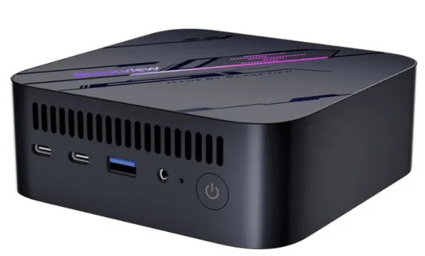 BlackView MP100 AMD R7 5825U/16GB/512GB/1xHDMI+1xDP/RJ45/BT/WiFI/W11P Black Slika 1