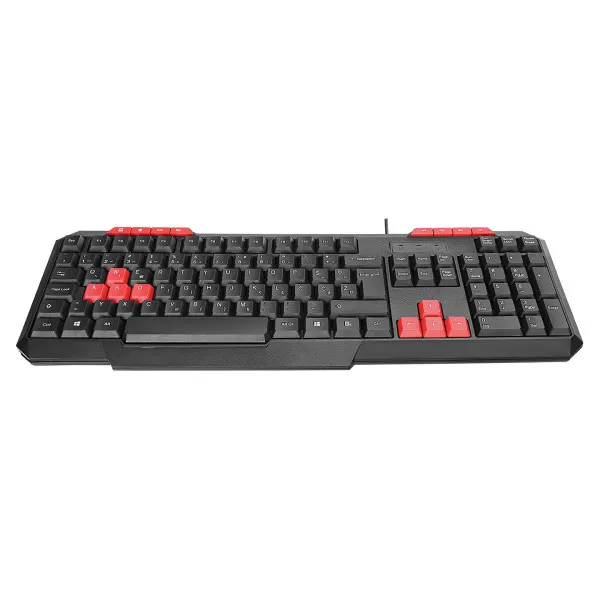 Tastatura USB Everest KB-700 YU crna Slika 4