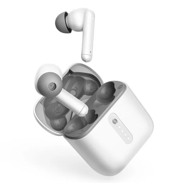 S-link Slušalice sa mikrofonom S-Link TruePods TWS IPX4 Bluetooth bele Slika 5