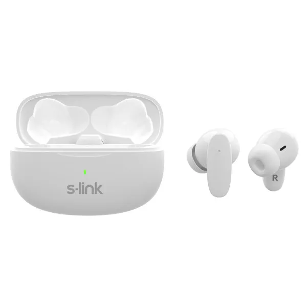 S-link Slušalice sa mikrofonom S-Link SL-TWS08 TWS Bluetooth bele Slika 3