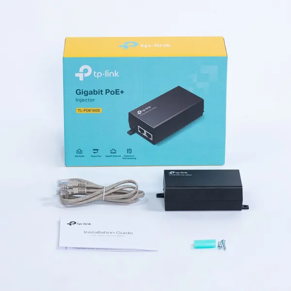 TP-Link TL-PoE160S PoE+ Injector sa AC/DC adapterom Slika 6
