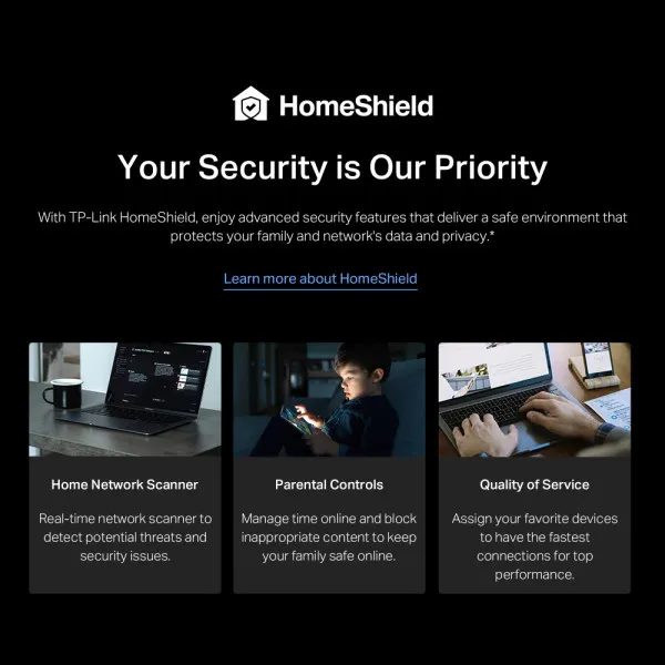 TP-Link LAN Router TP-LINK Archer BE230 BE3600 WiFi7/2.5Gb WAN/4GLAN Slika 8