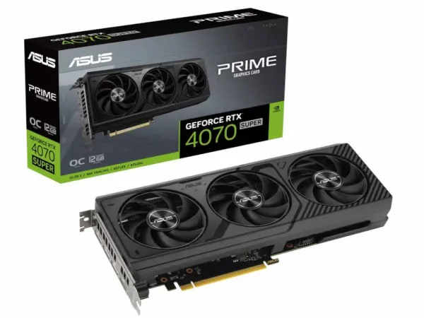 SVGA ASUS RTX 4070 Super 12GB Asus Prime OC, 90YV0KC6-M0NA00 Slika 1